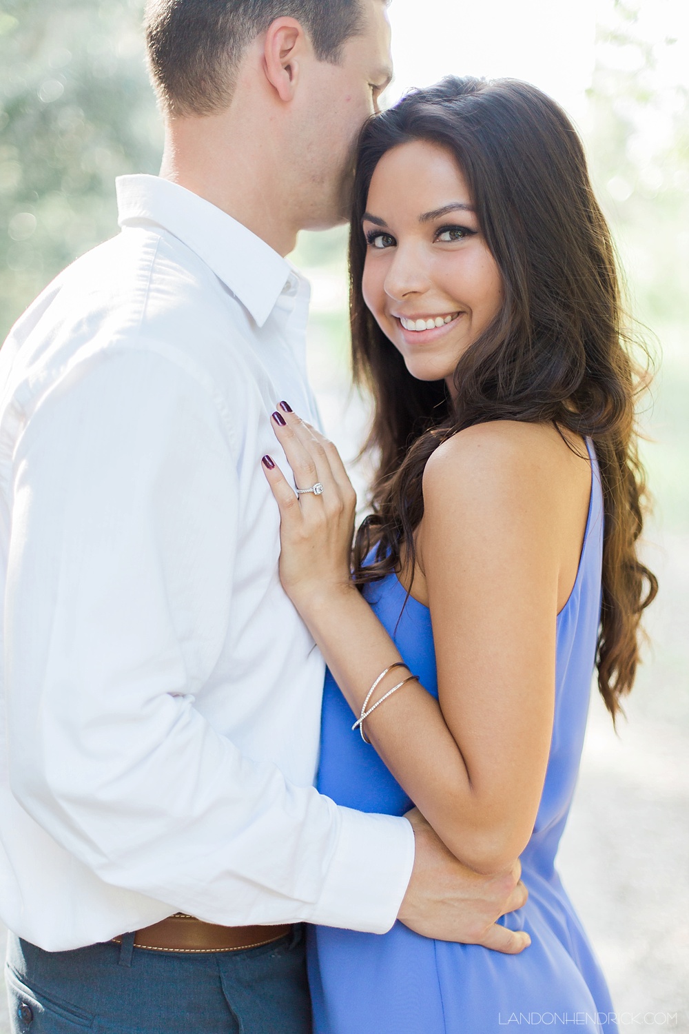 Romantic Lake Louisa State Park Engagement Session for Frankie and Sayhe.