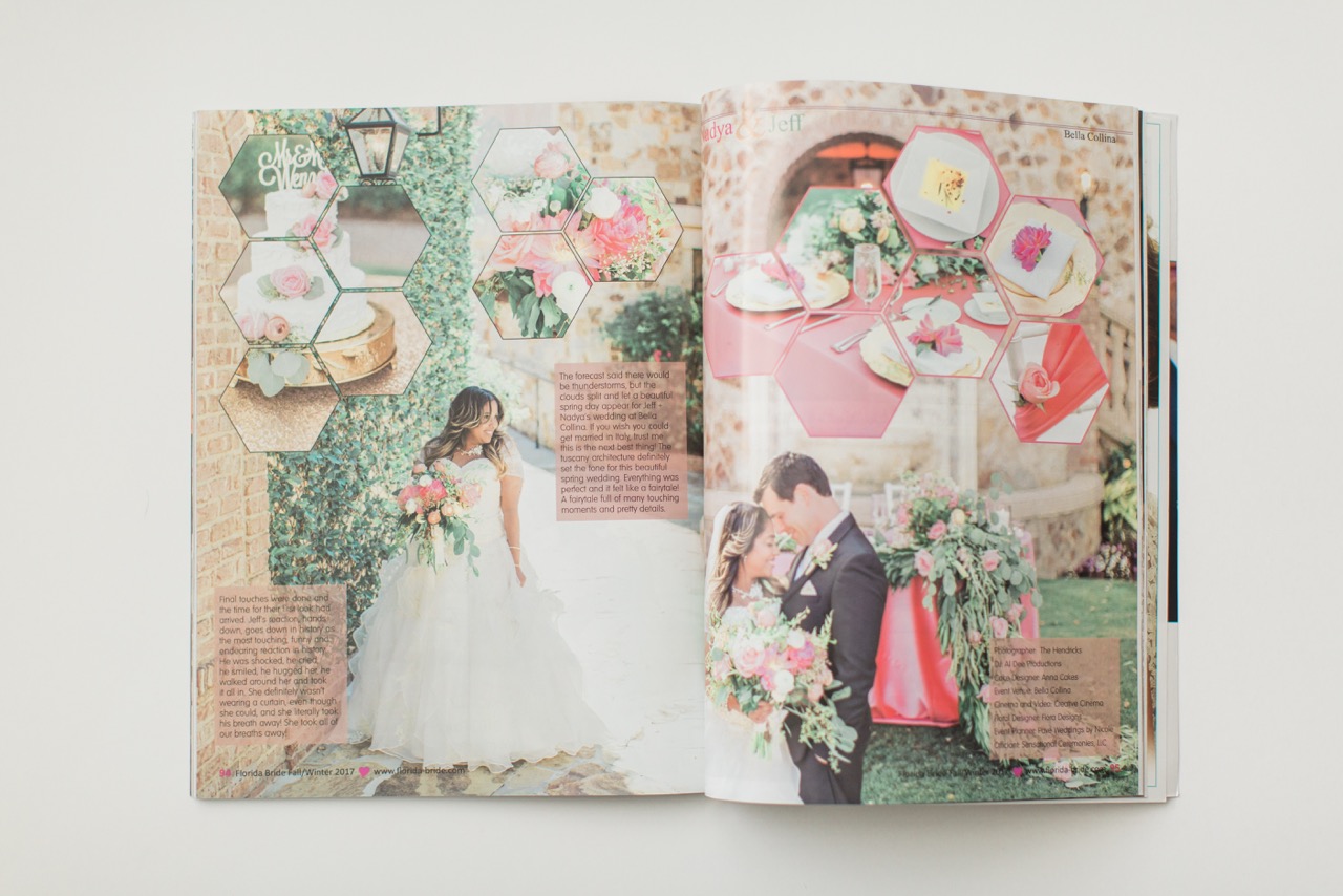 featured in florida bride magazine