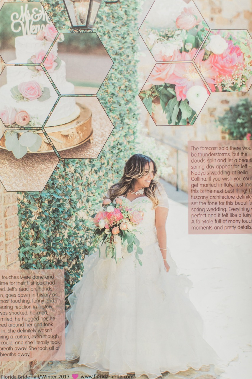 featured in florida bride magazine