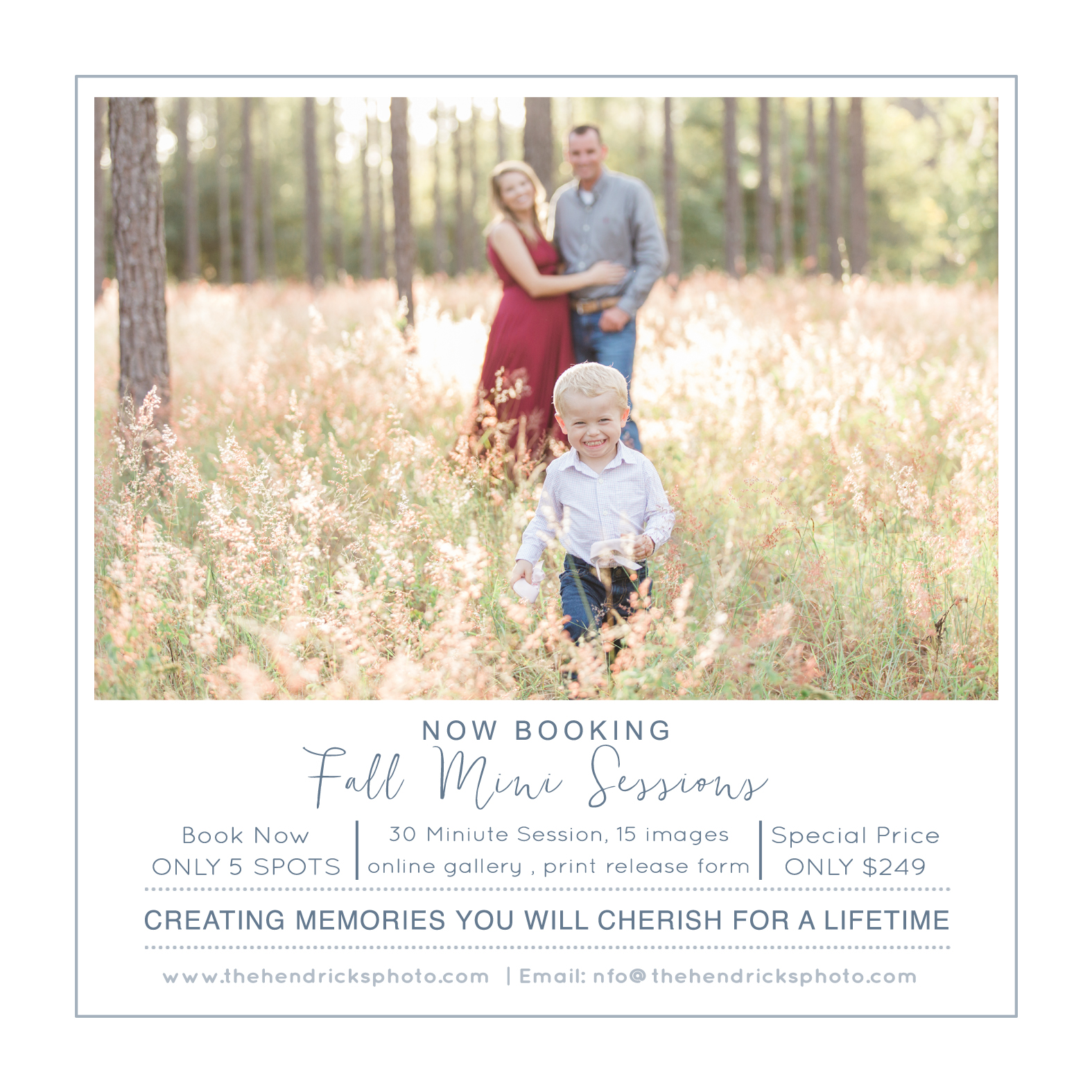 Fall Mini Sessions Open for Booking