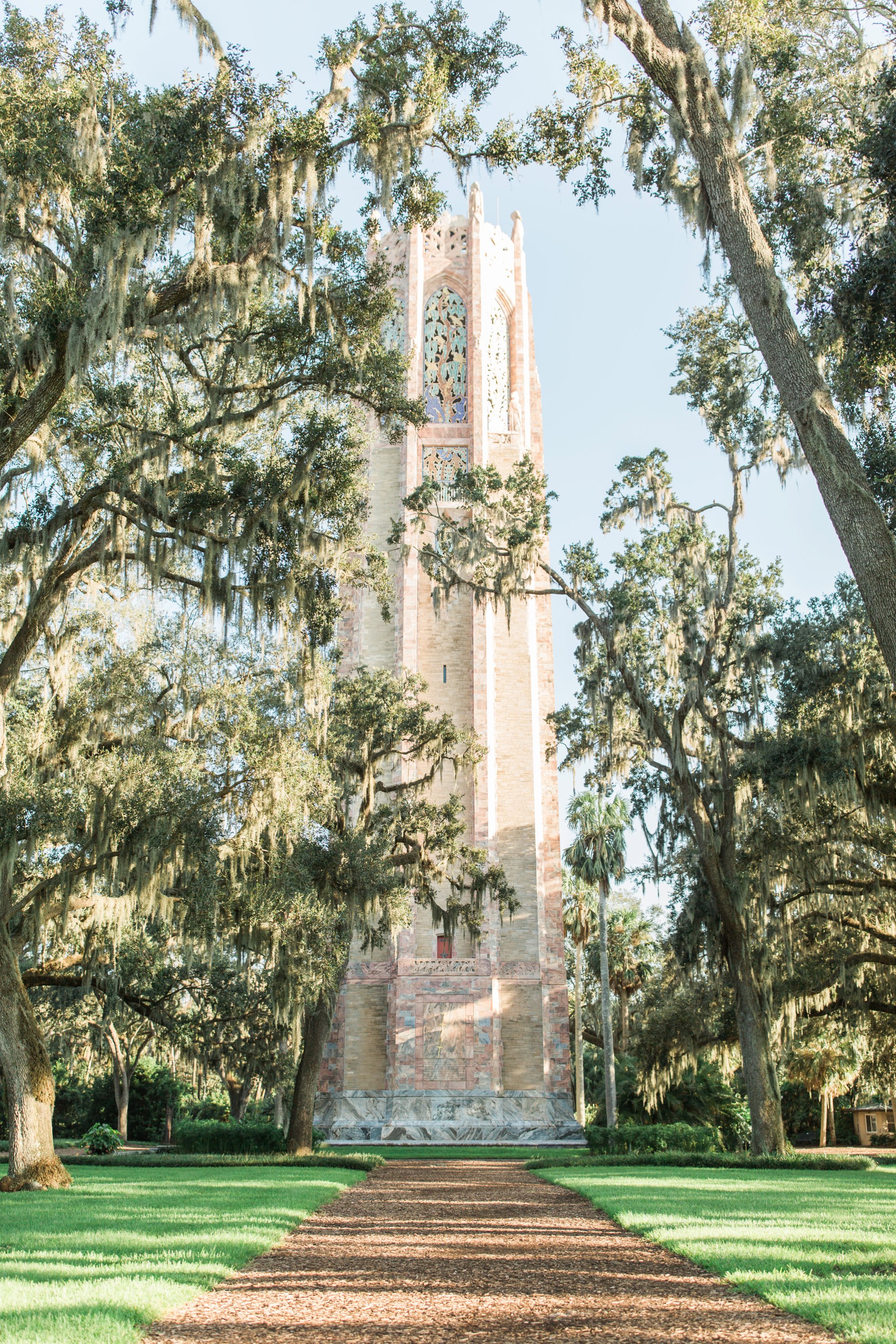 bok tower gardens engagement session, bok tower gardens, bok tower garden wedding