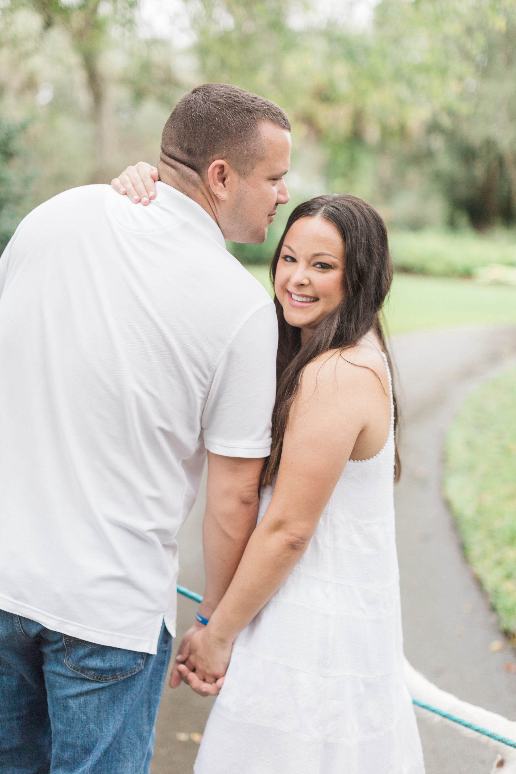 bok tower gardens engagement session